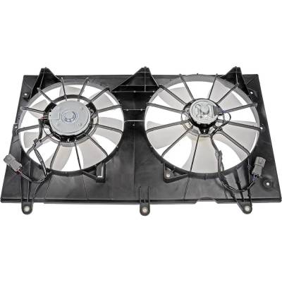 New Dual Cooling Fan Assembly Compatible With Honda Accord Dx 4 Cyl 2.4L Accord Ex-L 4 Cyl 2.4L