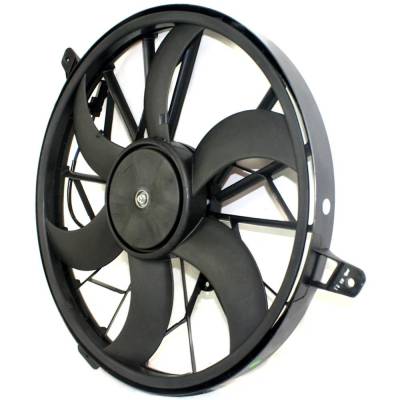 Rareelectrical - New Single Cooling Fan Assembly Compatible With Jeep Grand Cherokee Limited 8 Cyl 4.7L Grand - Image 2