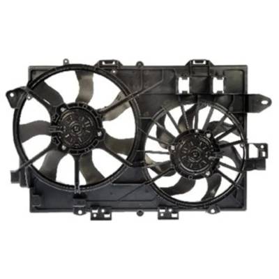 RAREELECTRICAL - New Dual Cooling Fan Assembly Compatible With Chevrolet Pontiac Torrent Sport 6 Cyl 3.4L Equinox Lt - Image 2