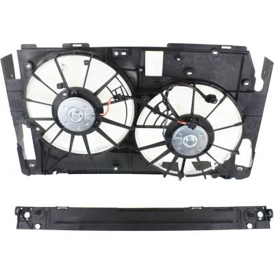 Rareelectrical - New Cooling Fan Assembly Compatible With Toyota Rav4 Sport 6 Cyl 3.5L Rav4 Base 6 Cyl 3.5L Limited - Image 4