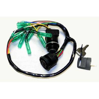 New Dual Engine Dash Mount Ignition Switch Compatible With Yamaha 150Hp 175Hp 200Hp 6-Cyl 2.6L Hpdi