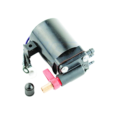 2-Stroke Primer Solenoid Assembly Compatible With 1980-2007 Johnson/Evinrude 2-Stroke 8-115Hp Cross