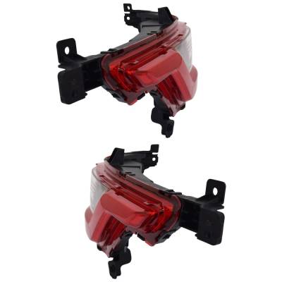 Rareelectrical - New Pair Of Back Up Lights Compatible With Kia Niro Ex Touring Sport Utility Niro Ex Sport Utility - Image 3