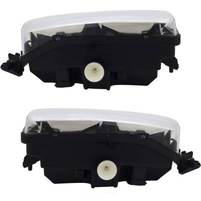 Rareelectrical - New Pair Of Fog Lights Compatible With Land Rover Range Rover Sport Svr Sport Utility Range Rover - Image 6