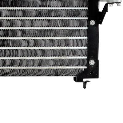 Rareelectrical - A/C Condenser Compatible With 1991-1993 Nissan Sentra 1.6L 2.0L L4 Ga16de Sr20de Serpentine Flow - Image 4