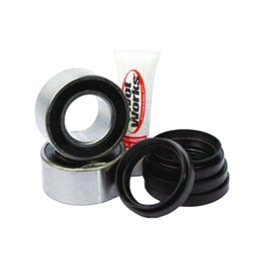 New Complete Front Wheel Bearing Kit Compatible With 1998-2004 Kawasaki Bayou 300 Prairie 300 400