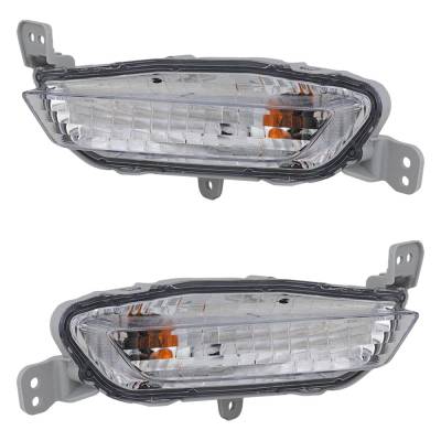 Rareelectrical - New Pair Of Turn Signal Lights Compatible With Honda Passport Elite Ex-L Trailsport Sport Utility - Image 3