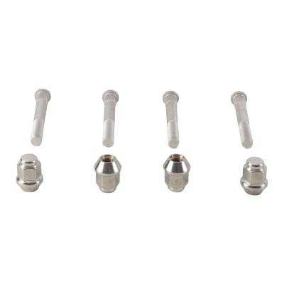 Wheel Stud And Nut Kit 4 Piece Complete Replacement Set Compatible With Can-Am Commander 800R 1000