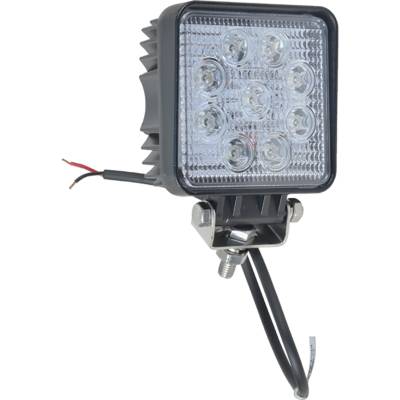 Rareelectrical - 27W Square Led Work Light 12-24V 1450 Lumens Flood Beam Ip67 Waterproof Durable Compatible With - Image 1