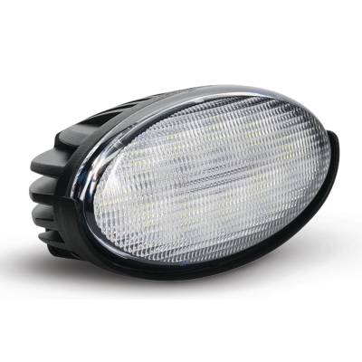 Rareelectrical - Led Oval Cab Light 30W 2800 Lumens Compatible With M6040 M6060 M7040 M7060 Utility Tractor Flood - Image 4