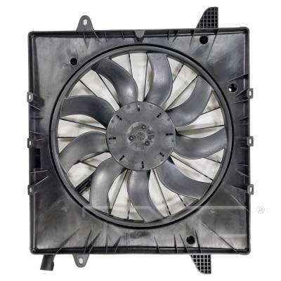 Condenser Fan Assembly Compatible With 2020-2024 Cadillac Xt5 Xt6 Chevrolet Blazer Gmc Acadia 3.6L