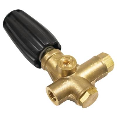 Rareelectrical - Unloader Valve Trapped Pressure 3/8 Fnpt Inlet Outlet Stainless Steel Internal Parts Adjustment Knob - Image 3