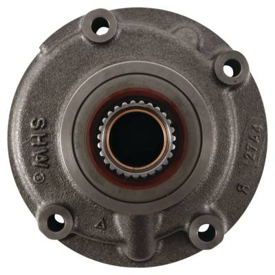 Rareelectrical - Transmission Charge Pump 27 Spline Gear Pump Compatible With Case 550E 550G 550H Crawler Dozer 4-390 - Image 2
