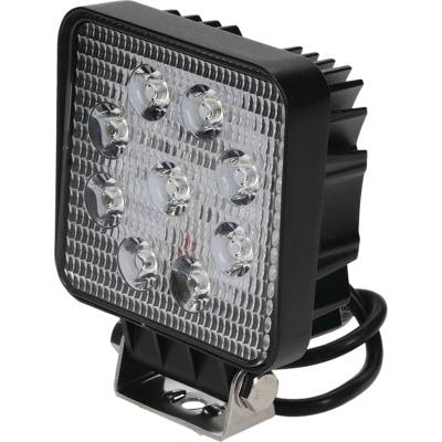 Rareelectrical - Led 27 Watt Square Spot Beam Work Light Compatible With Tractor Combine Excavator Loader Truck Atv - Image 2