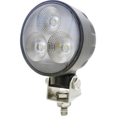 Rareelectrical - 30W 2200 Lumen Round Led Headlight Compatible With Kubota M7-131P M7-151P M7-171P M7-132P M7-152P - Image 3