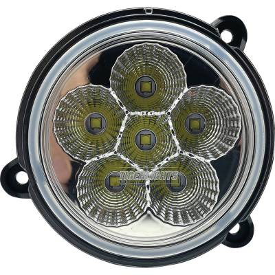 Rareelectrical - Led Round Headlight Compatible With Kubota M7-171P M7-171Pb M7-171Pkvt M7-171S M7-172P M7-172Pkvt - Image 3