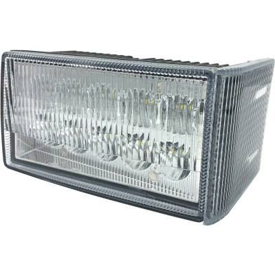 Rareelectrical - 50W Left Led Wraparound Headlight Compatible With Case Ih 5220 5230 5240 5250 Maxxum Cx70 Cx80 Cx90 - Image 2