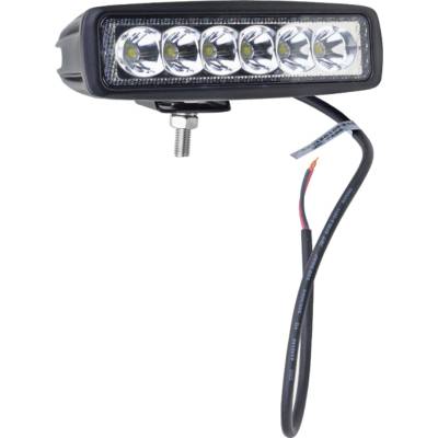 Rareelectrical - 18W Led Work Light Spot Beam 25 Degree 800 Lumens Mini Rectangle Lamp Light Universal Compatible - Image 1