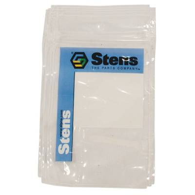 Rareelectrical - Clear 2 Mil Ziplock Poly Bags 100 Pack Resealable Small Parts Storage Bags With White Write-On Label - Image 2
