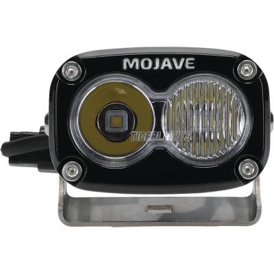 Rareelectrical - Mojave Series 2X3 Inch Led Racing Light 2000 Lumens 20W 12-24V 3 Lenses Spot Flood Combo Heavy Duty - Image 3