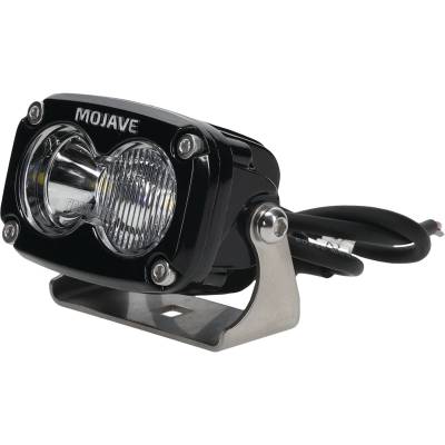 Rareelectrical - Mojave Series 2X3 Inch Led Racing Light 2000 Lumens 20W 12-24V 3 Lenses Spot Flood Combo Heavy Duty - Image 2