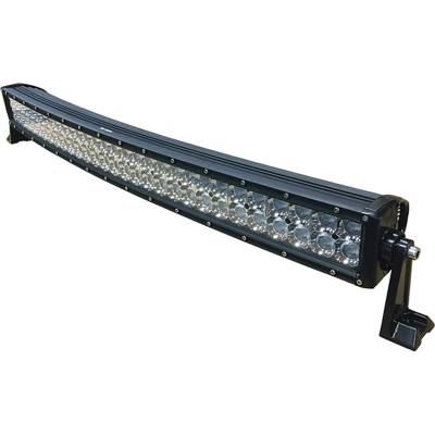 180W Curved Double Row Led Light Bar Spot Flood Combo Compatible With Agricultural Industrial