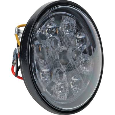 Led Round Sealed Light 24W Compatible With 920 930 2010 2510 3010 4000 4020 4620 6030 Tractor White