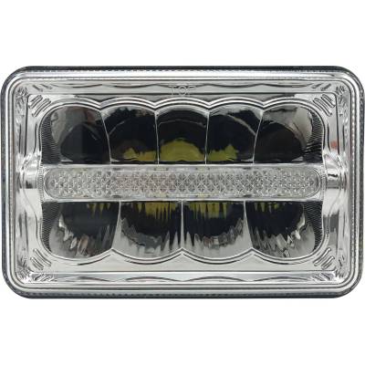 Rareelectrical - 4X6 Led High Low Beam Headlight Compatible With Kubota L2600 L2800 L2900 L3000 L3010 L3130 L3300 - Image 2