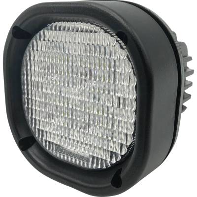 Rareelectrical - 40W 3600 Lumen Square Led Flush Mount Headlight Compatible With John Deere 318D 319D 320D 323D 326D - Image 2