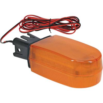 Rareelectrical - Led Amber Rear Extremity Warning Light Compatible With John Deere 6105M 6110R 6130M 6150R 6155R - Image 2