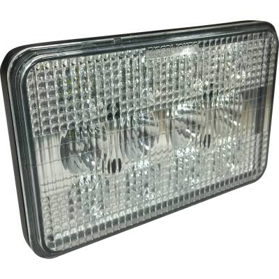 Rareelectrical - Led High Low Beam Headlight Compatible With Agco White 100 120 125 140 145 170 195 Workhorse 60 80 - Image 2