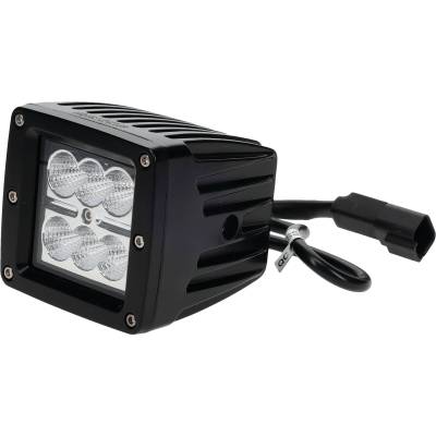 Rareelectrical - Led Rops Light Kit 2700 Lumens 36W 12-24V 2-Light Flood With Rops Brackets U-Bolts Wiring Harness - Image 3