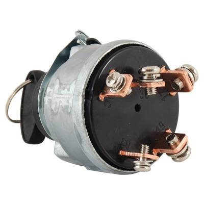 Rareelectrical - 3-Position 5-Terminal Ignition Switch Compatible With Massey Ferguson 1010 1020 1030 1040 1045 205 - Image 2