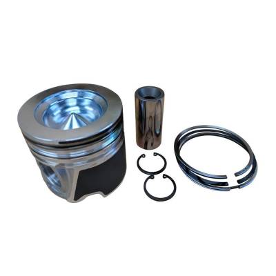 104Mm Engine Piston With Rings Compatible With Case Ih Maxxum 120 130 140 Tractor New Holland T6070