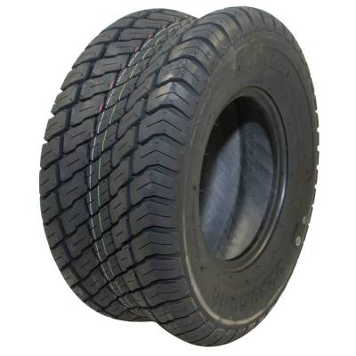 Turf Tire Compatible With John Deere Z525e Z535m Z540m Ztrak 4-Ply Low Marking Round Shoulder