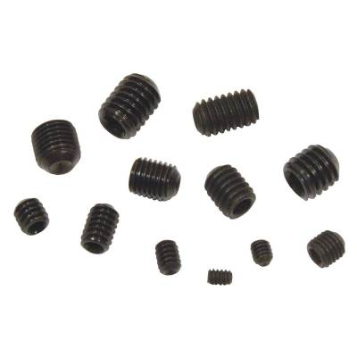 Rareelectrical - Set Screw Kit 200 Pieces 12 Sizes Cup Point Hex Socket 6-32 To 3/8-24 For Lawn Mower Tractor - Image 2