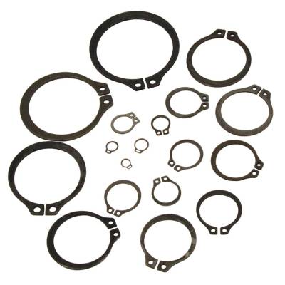 Rareelectrical - Snap Ring Kit 300 Pieces 18 Sizes Retaining Rings 1/8 To 1-1/4 In Compatible With Small Engine Lawn - Image 2