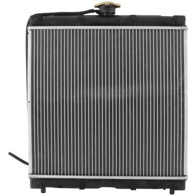 Rareelectrical - Radiator Compatible With 2005-2014 John Deere 3120 3203 3320 3520 3720 4105 Compact Utility Tractor - Image 1