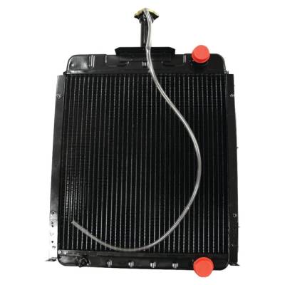 Rareelectrical - Radiator 3 Row 17.5 X 18.375 Inch Core Compatible With Case Ih 584 Utility Tractor D206 206Ci 4 Cyl - Image 1