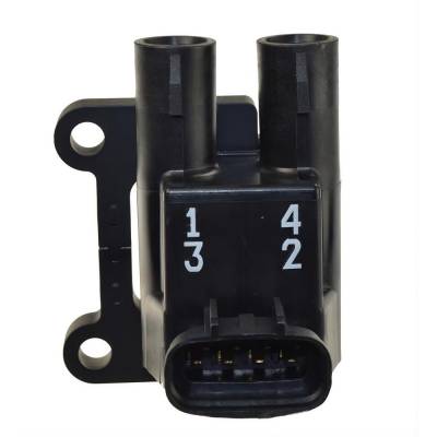 Ignition Coil Compatible With 1998-1999 Chevrolet Prizm 1Zz-Fe 1.8L I4 Remote Mount, Coil Pack 4-Pin