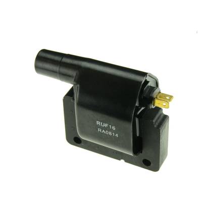 Rareelectrical - Ignition Coil Compatible With 1983 Plymouth Caravelle 2.2L I4 Distributor Ignition Coil Van E534 - Image 1