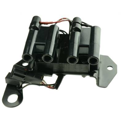 Rareelectrical - Ignition Coil Compatible With 1991-1995 Hyundai Scoupe Scoupe 1.5L I4 Distributorless Ignition Coil - Image 1