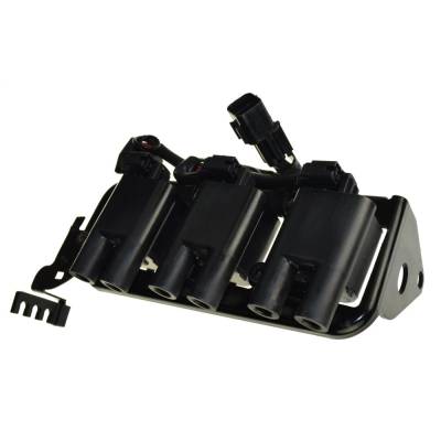 Rareelectrical - Ignition Coil Compatible With 2005-2009 Hyundai Tucson 2.7L V6 Coil Pack 4-Pin Suv Gn10462 Uf498 - Image 1