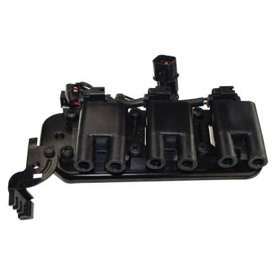 Rareelectrical - Ignition Coil Compatible With 2005-2010 Kia Sportage 2.7L V6 Coil Pack 4-Pin Suv Uf498 2730137150 - Image 2