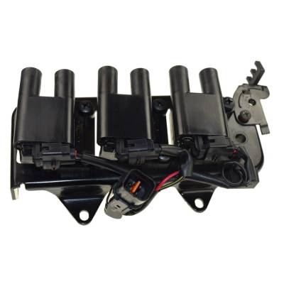 Rareelectrical - Ignition Coil Compatible With 2005-2010 Kia Sportage 2.7L V6 Coil Pack 4-Pin Suv Uf498 2730137150 - Image 3