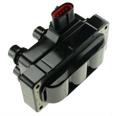 Ignition Coil Compatible With 1989-2011 Ford Sable/Taurus 3.0L V6 / 4.0L V6 Canister 4-Pin Truck