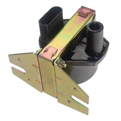 Rareelectrical - Ignition Coil Compatible With 1989-1996 Jaguar Xj12/Xjrs/Xjs 6.0L V12 Remote Mount With Bracket - Image 2