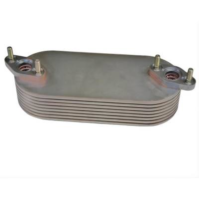 Engine Oil Cooler Compatible With 1996-2010 Caterpillar 315B/315C/318B/318C 3056E 6.0L 365 Cid Brick
