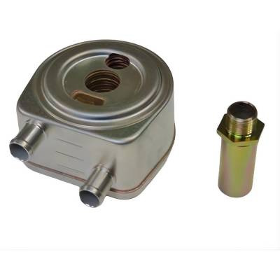 Engine Oil Cooler Compatible With 1990-2000 Caterpillar 428B/428C/436B/436C 3054 4.4L 268 Cid Donut
