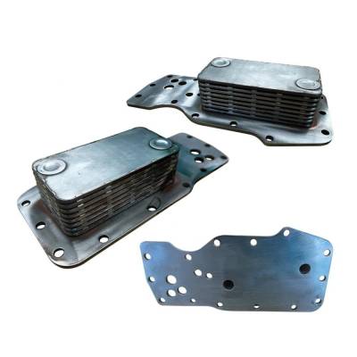 Rareelectrical - Engine Oil Cooler Compatible With 2007-2020 Cummins Isb6.7/Qsb6.7 Isb 6.7 6.7L 409 Cid Brick Type - Image 2